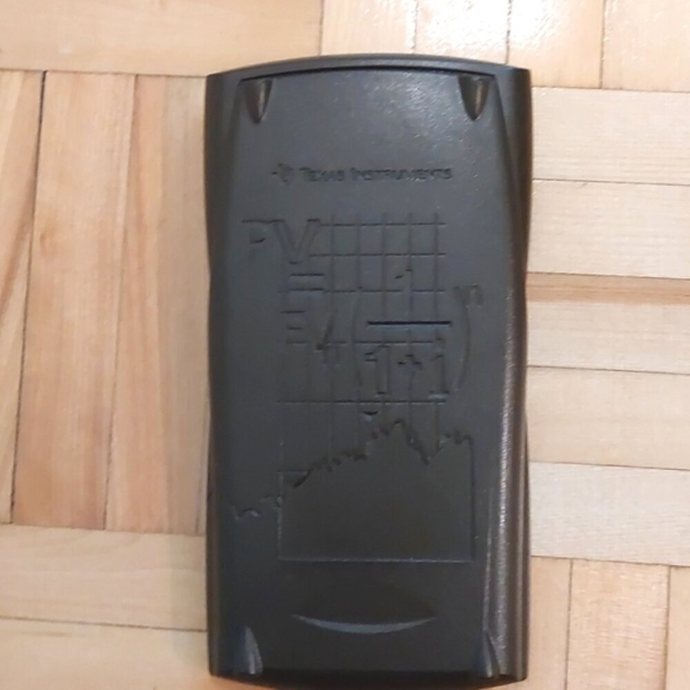 Texas instruments BA II plus advanced business analyst calculator with cover